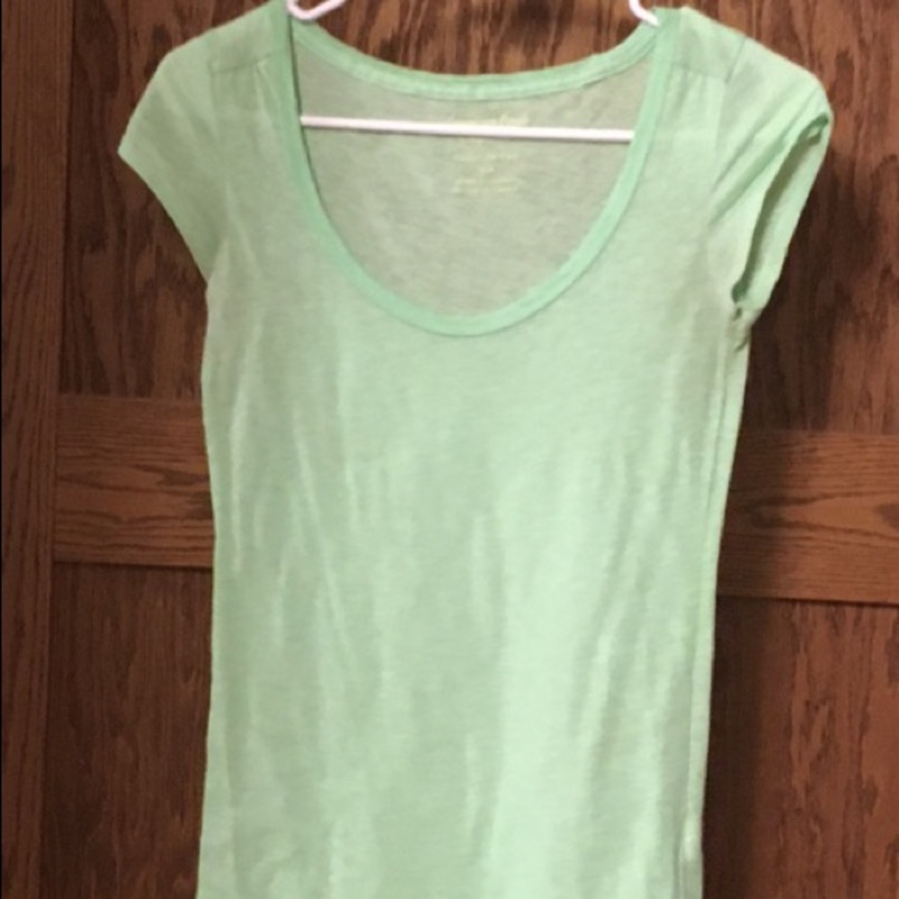 Green shirt